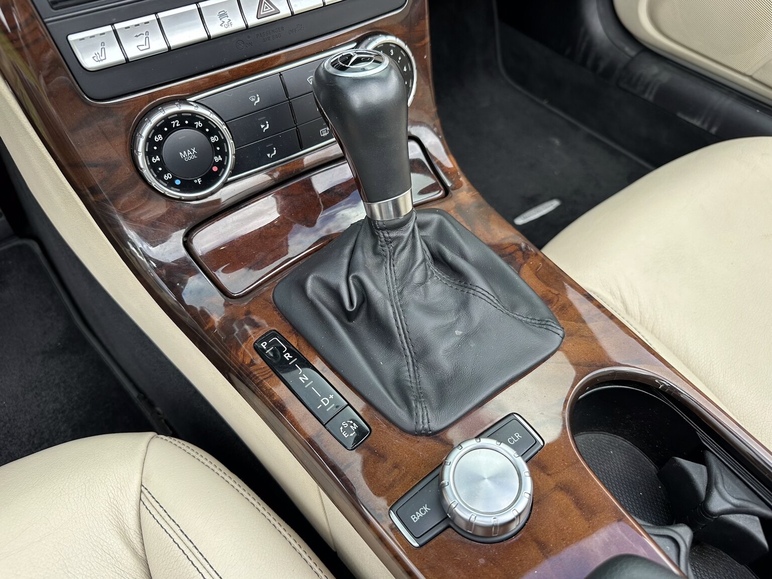 Interior image of 2012 Mercedes-Benz SLK 350