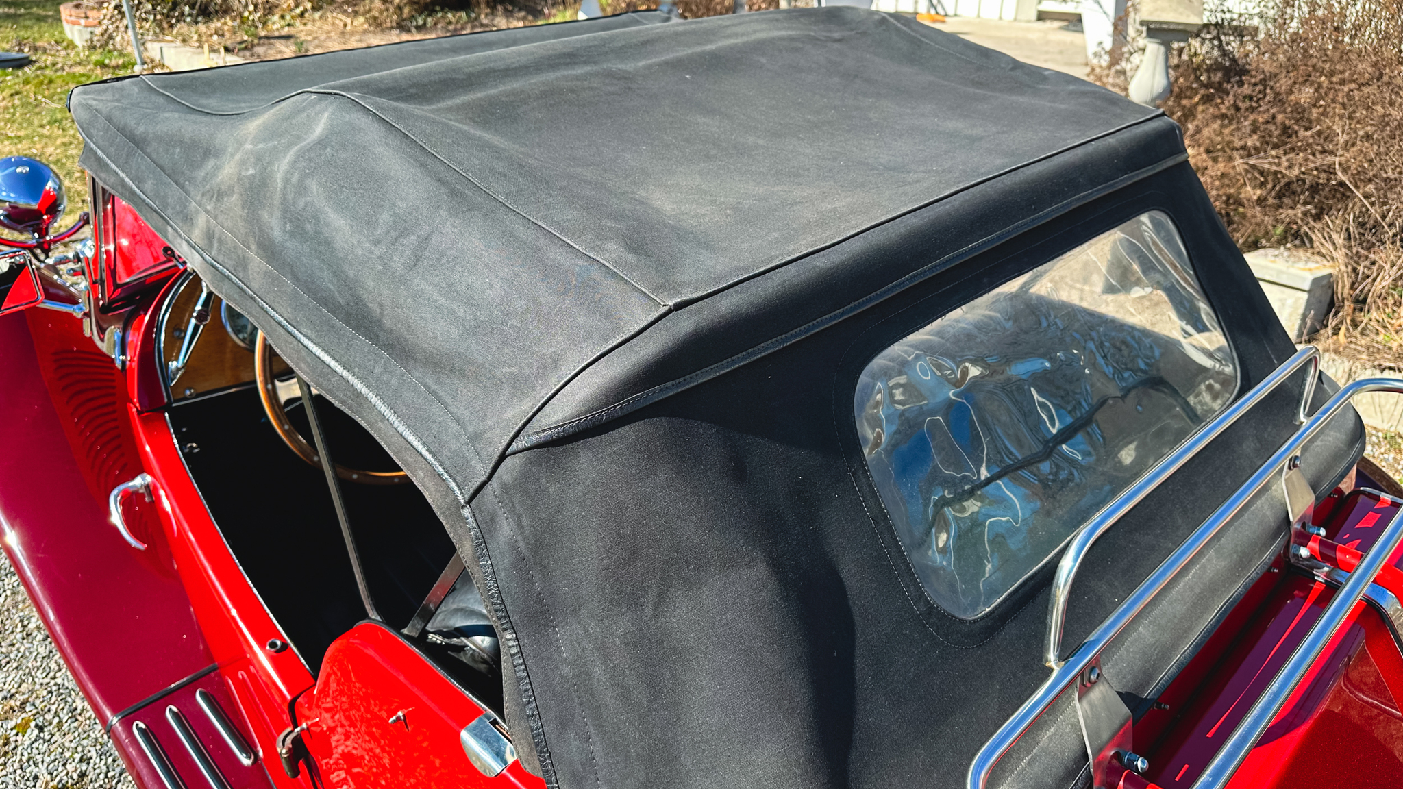 Aussenfoto 1951 MG TD MIDGET