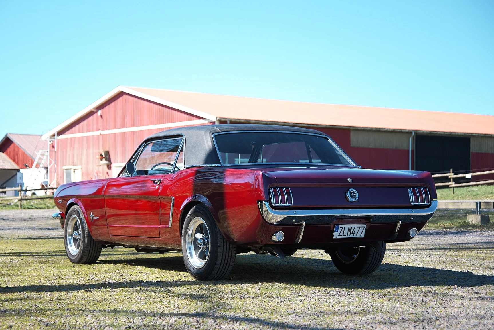 Aussenfoto 1965 Ford Mustang HT 289cui (83)