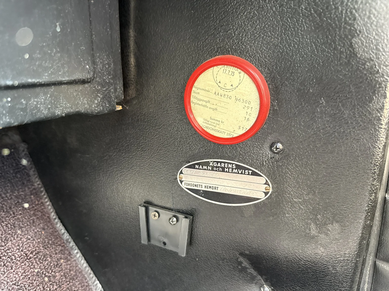 Interiörbild 1961 Ford Falcon Tudor Sedan (37)