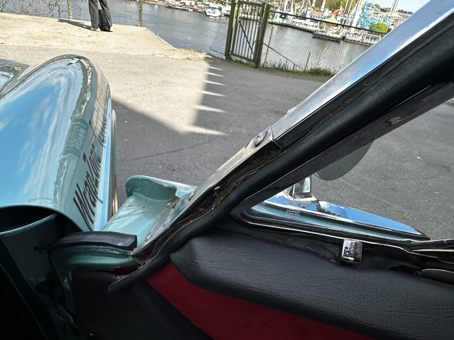 Interiörbild 1966 Volvo P1800 V8 Custom