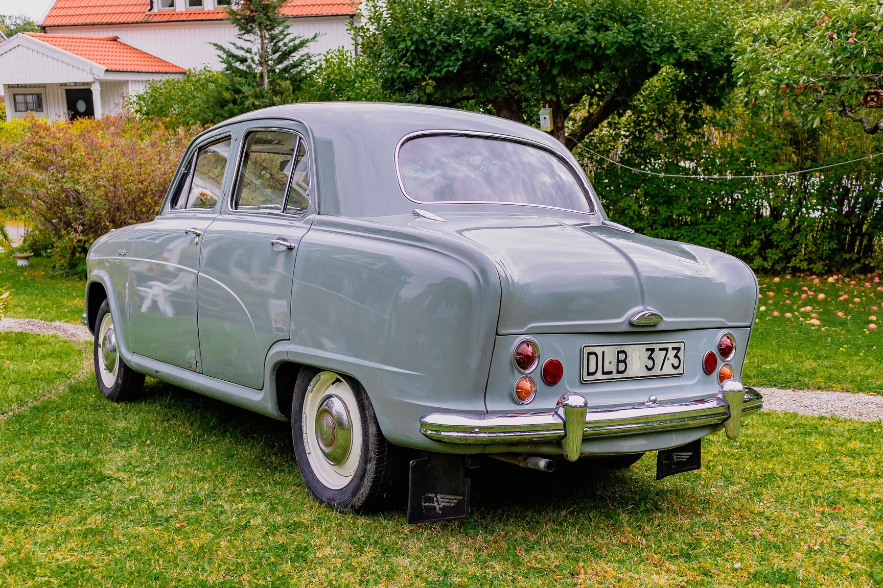 Exteriörbild på 1955 Austin A50