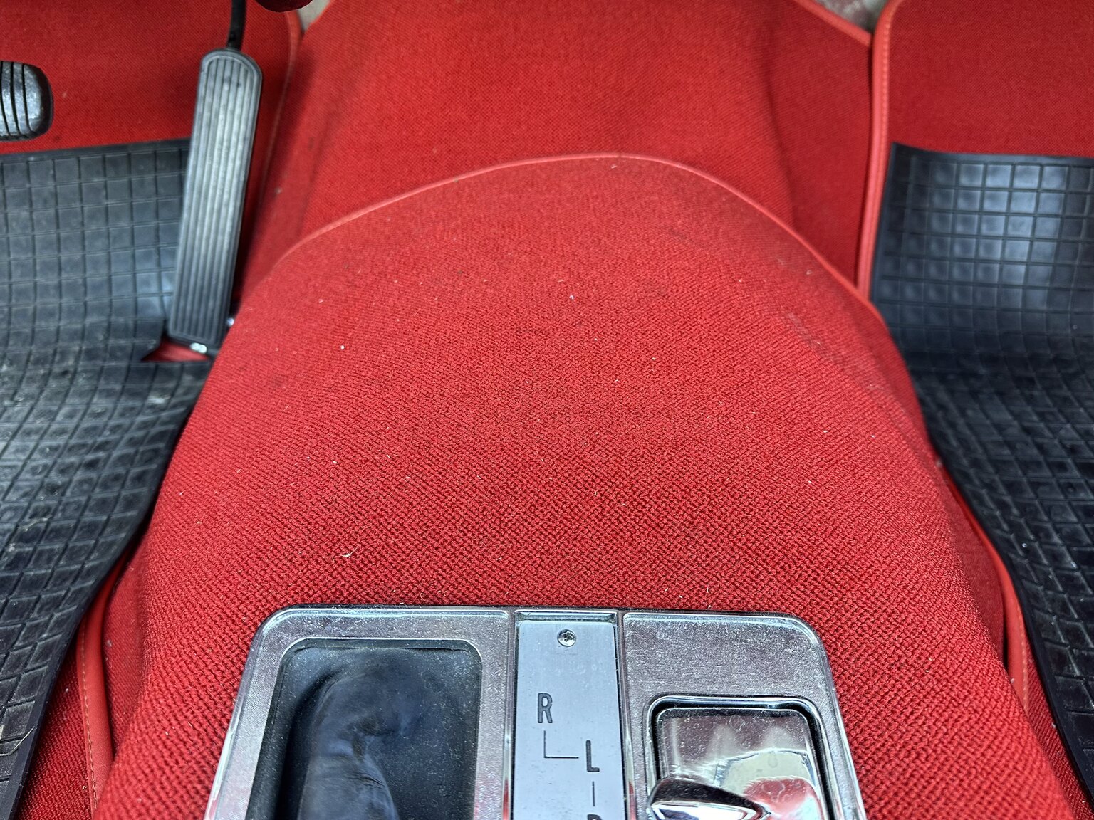 Interiörbild 1956 Chevrolet Corvette 
