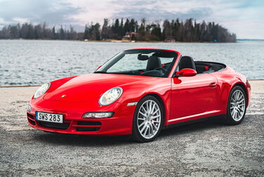 Exteriörbild på 2007 Porsche Carrera 4S Cabriolet