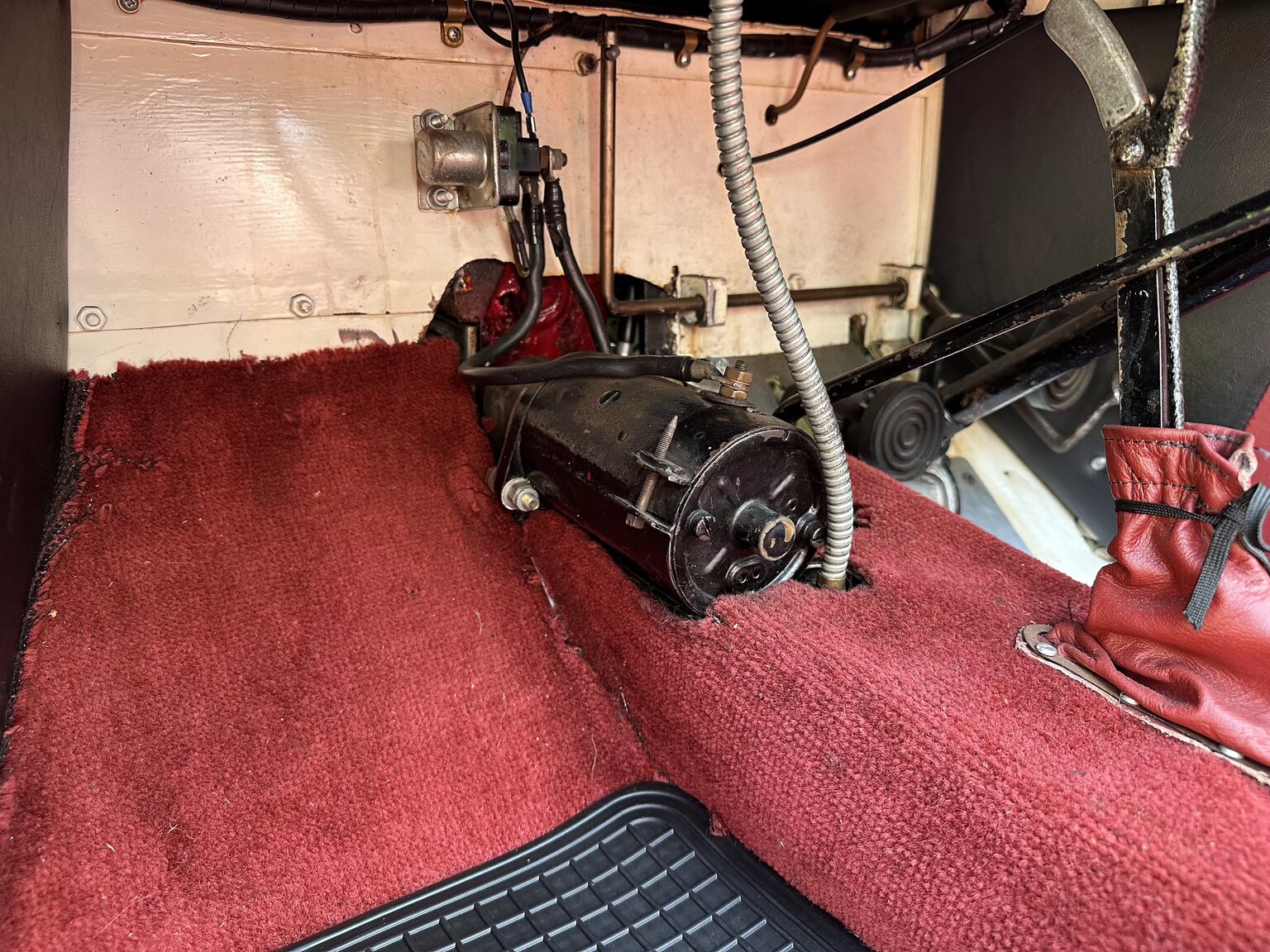 Interiörbild 1938 AUSTIN SEVEN BOAT TAIL