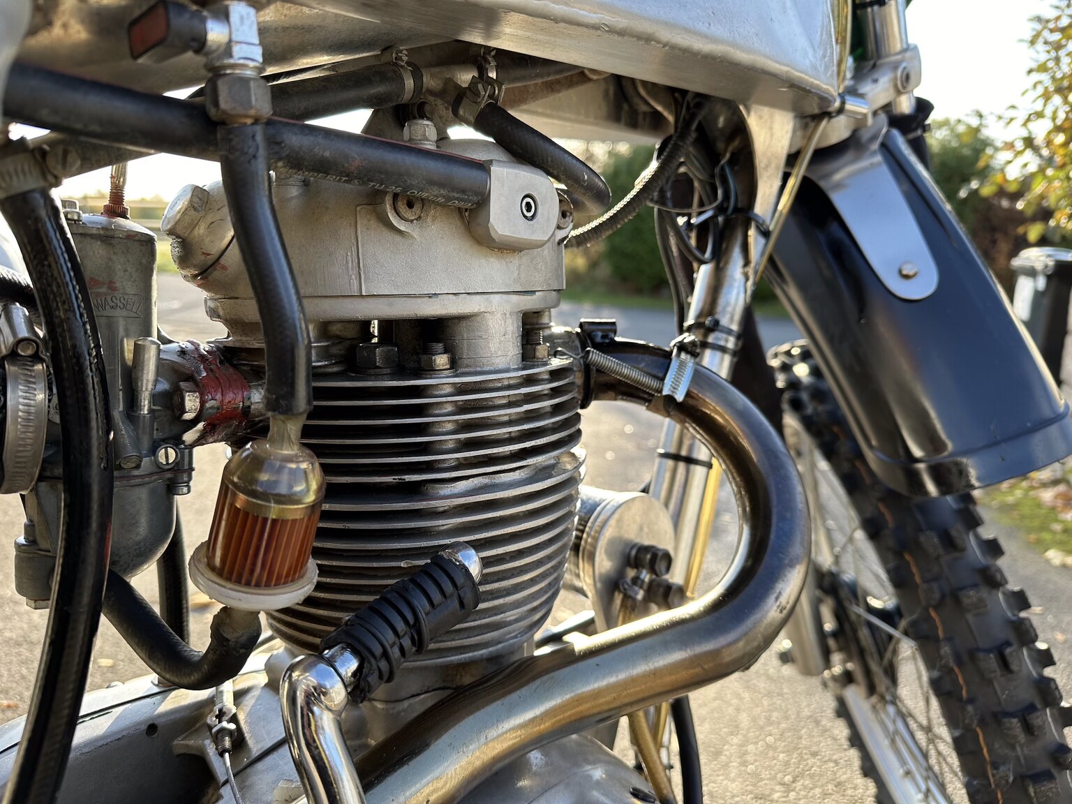 Image of BSA B44 mechanics