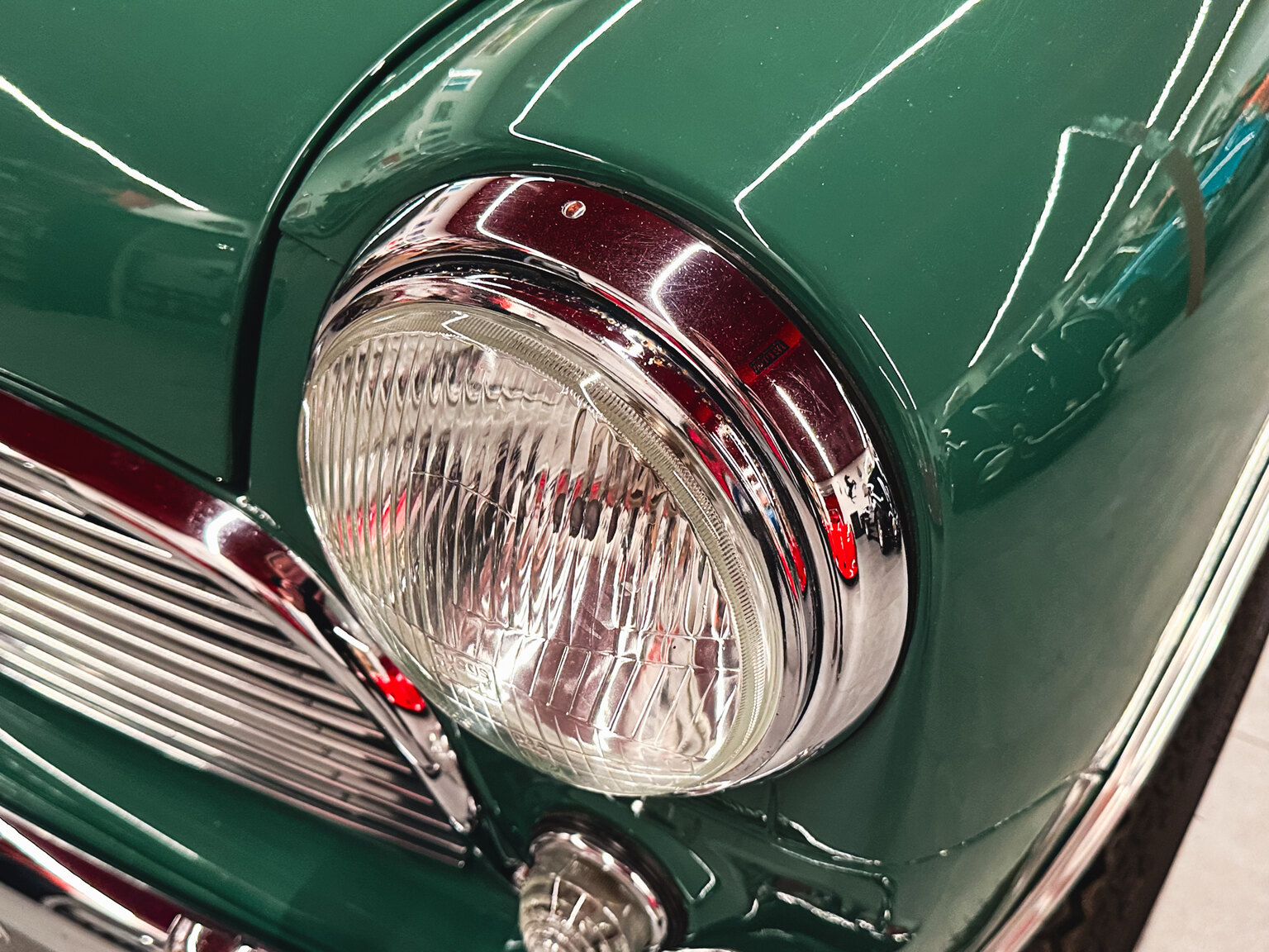 Exteriörbild på 1965 Austin Cooper