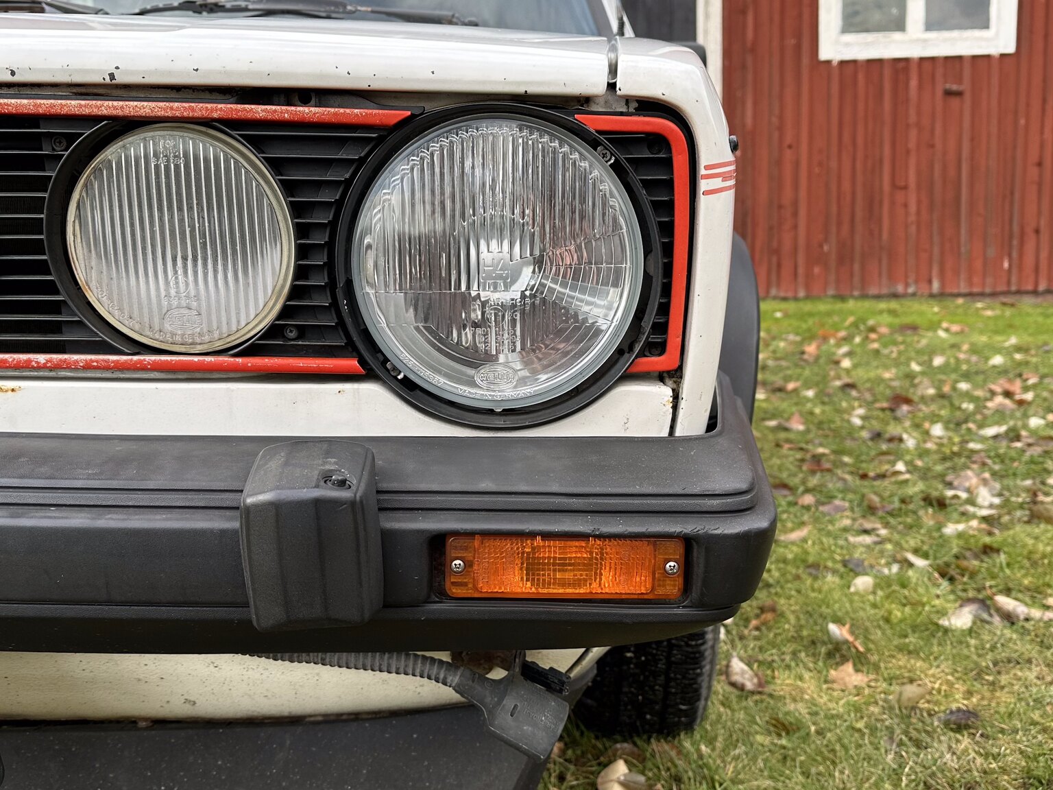 Exterior image of 1984 Volkswagen Golf GTI Special