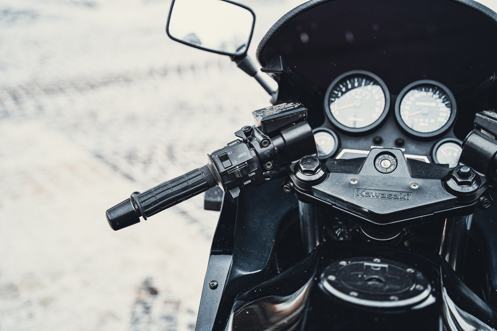 Exteriörbild på 1990 Kawasaki ZX900R