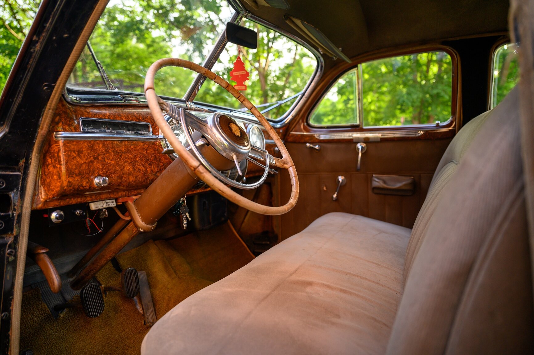 Interiörbild 1941 Cadillac Model Sixty-One Fastback (8)