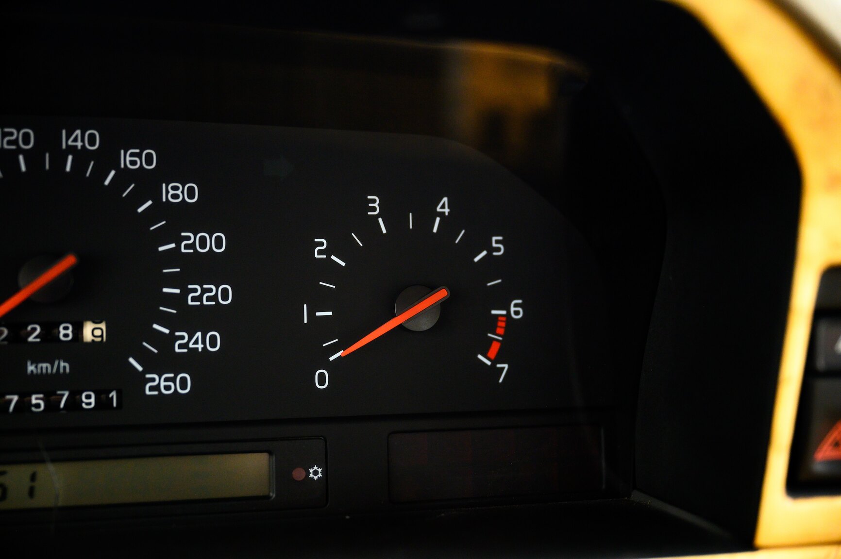 Interiörbild 1996 Volvo 850 R