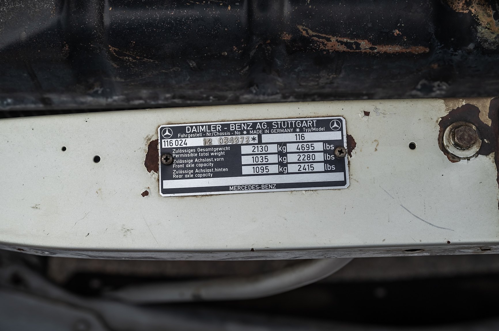 Image of 1975 Mercedes-Benz 280 SE  mechanics