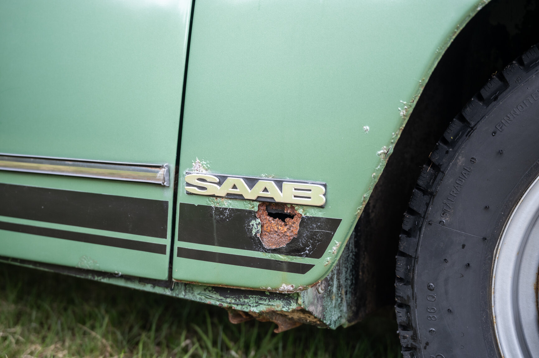 Exterior image of 1979 Saab 96 GL