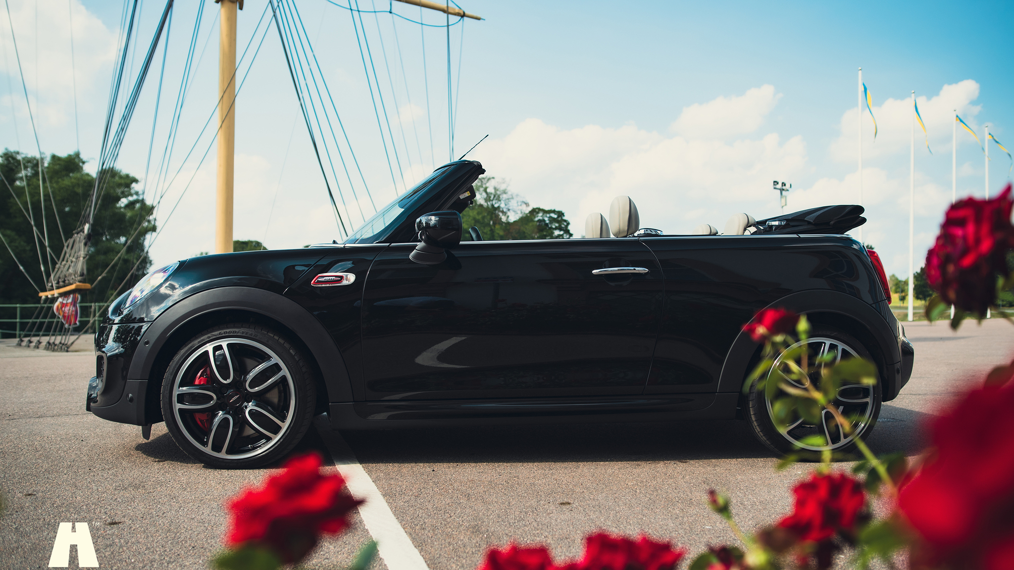 Exterior image of 2021 Mini John Cooper Works Cabriolet  (4)
