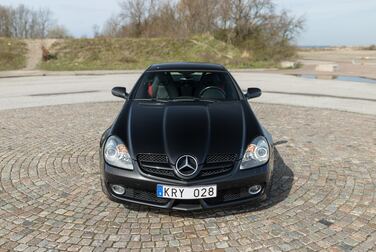 Exteriörbild på 2010 Mercedes-Benz SLK 200 Kompressor