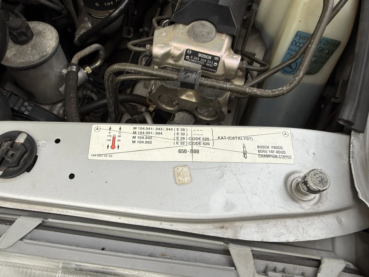 Image of 1994 Mercedes-Benz E 320 T mechanics (15)