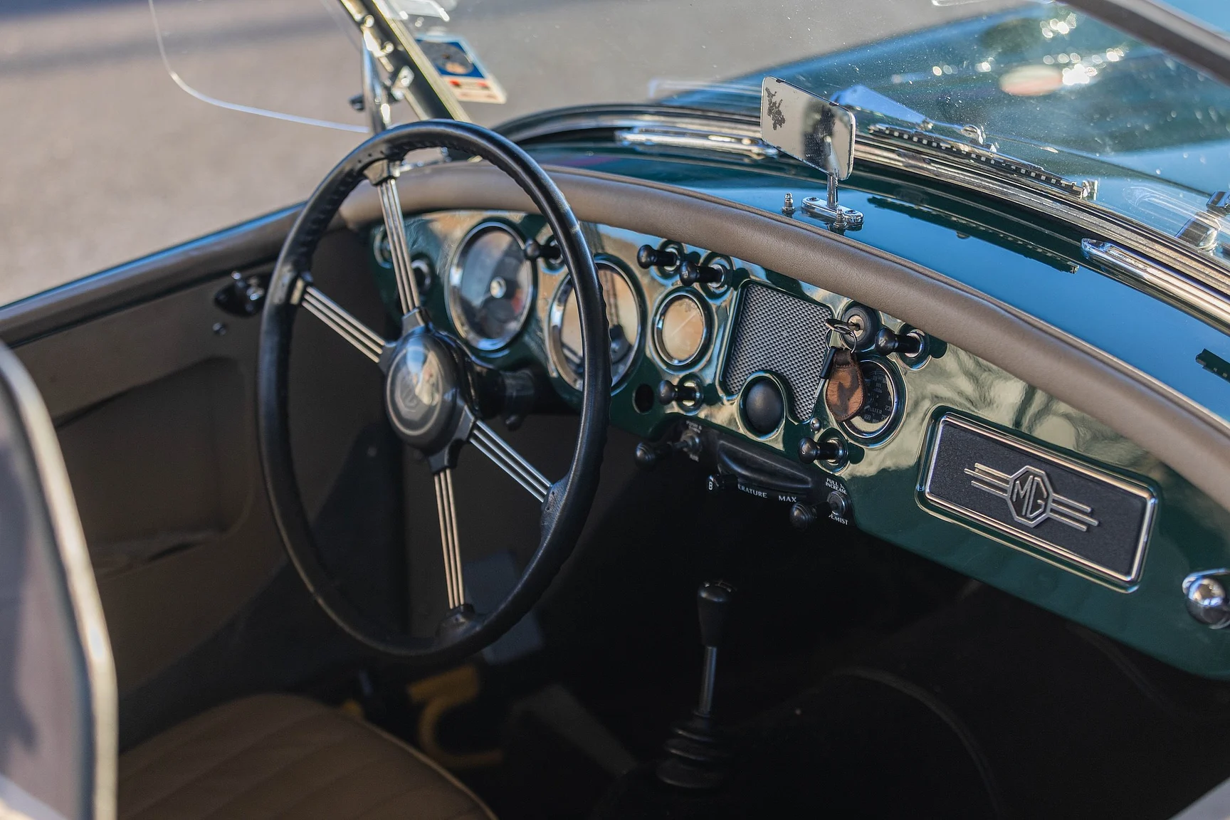 Innenraumfoto von 1958 MGA 1500 Roadster (19)