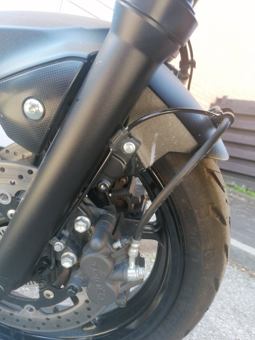 Exterior image of 2017 Suzuki SV650