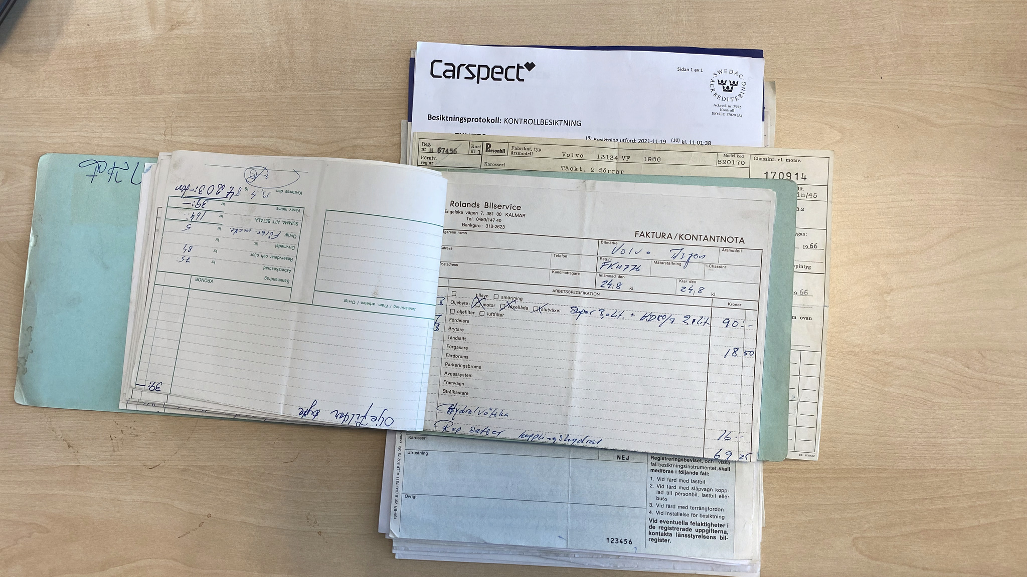 Dokumentation, 1966 Volvo Amazon (25)