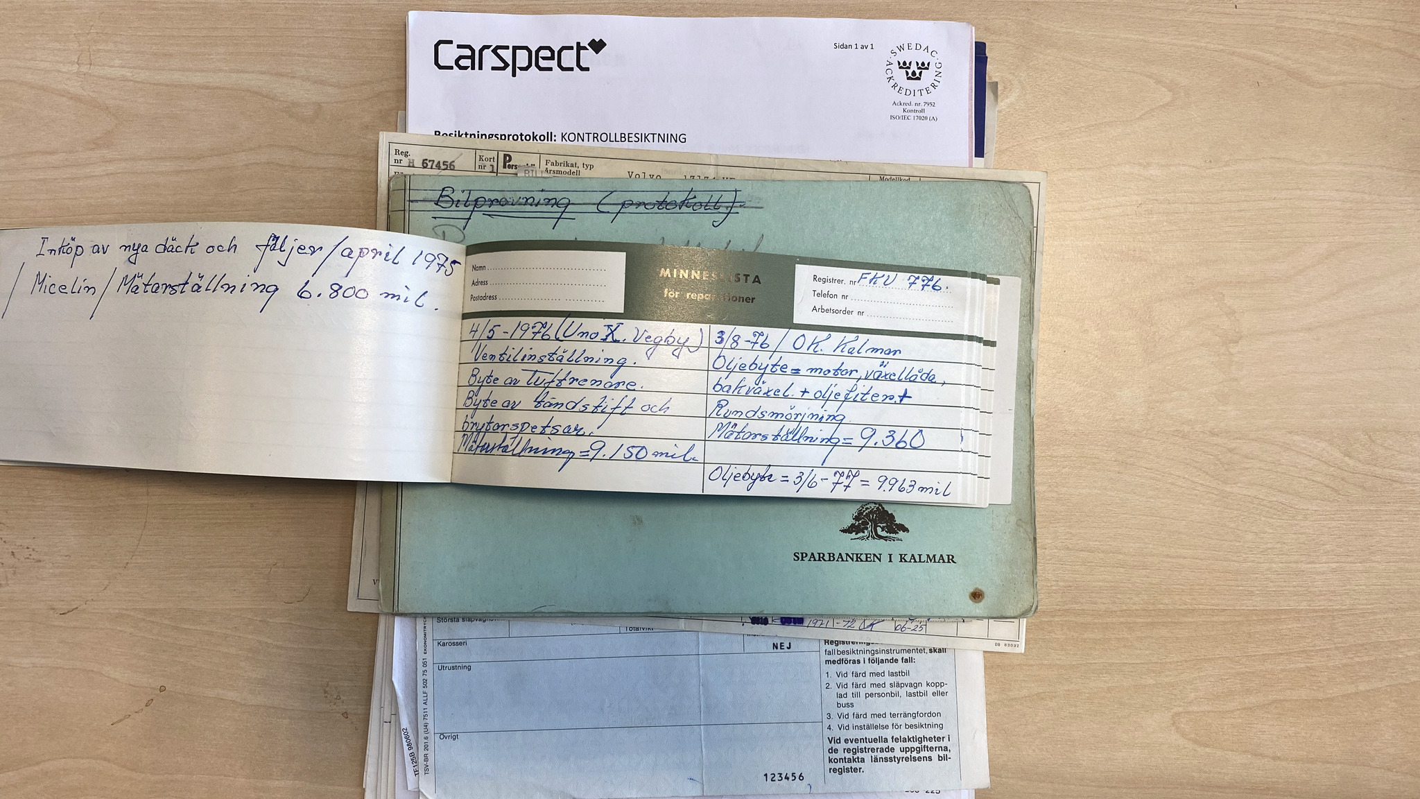 Documentation for 1966 Volvo Amazon (4)