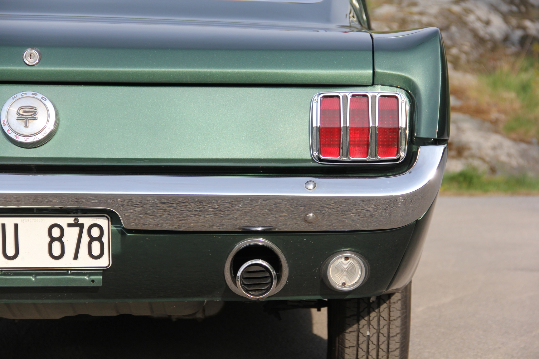 Exterior image of 1966 Ford Mustang Fastback GT-clone (52)