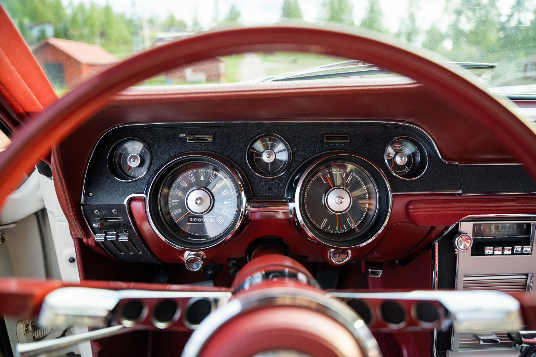 Interiörbild 1967 Ford Mustang Fastback (21)