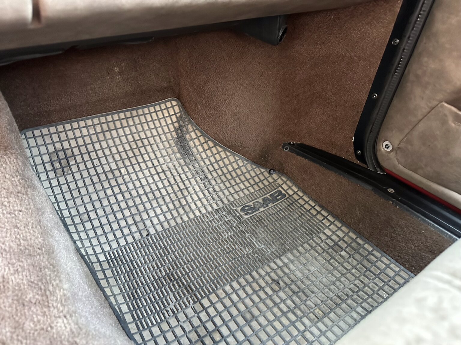 Interiörbild 1984 Saab 900 GL