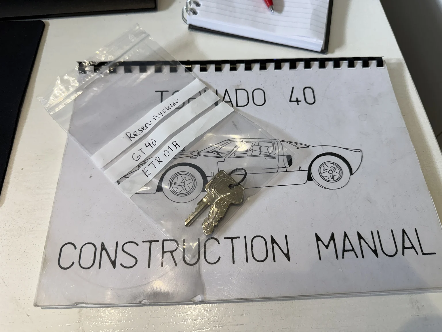 Documentation for 2024 Ford GT40 Tribute (2)