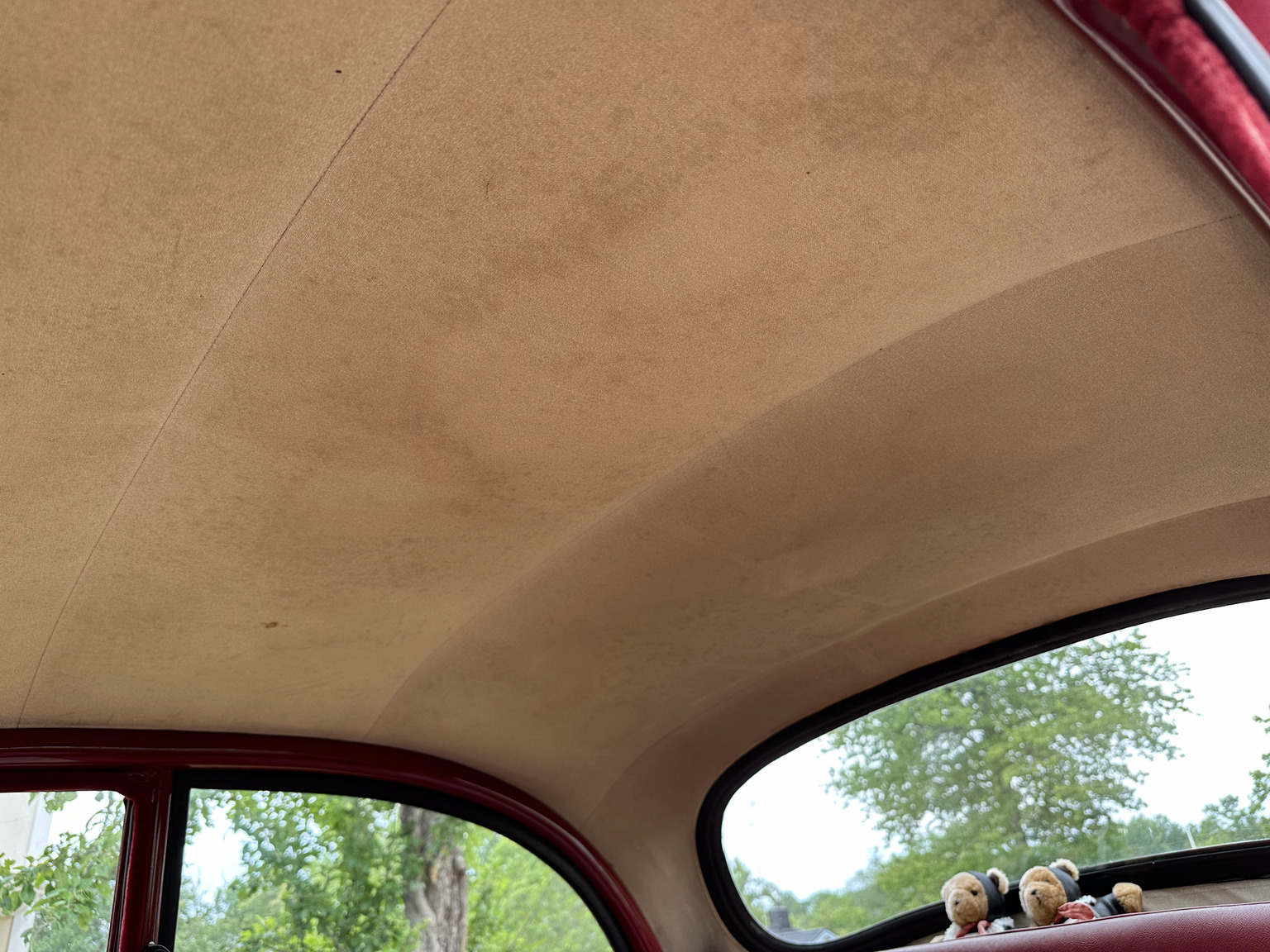 Interiörbild 1958 Morris Minor 1000