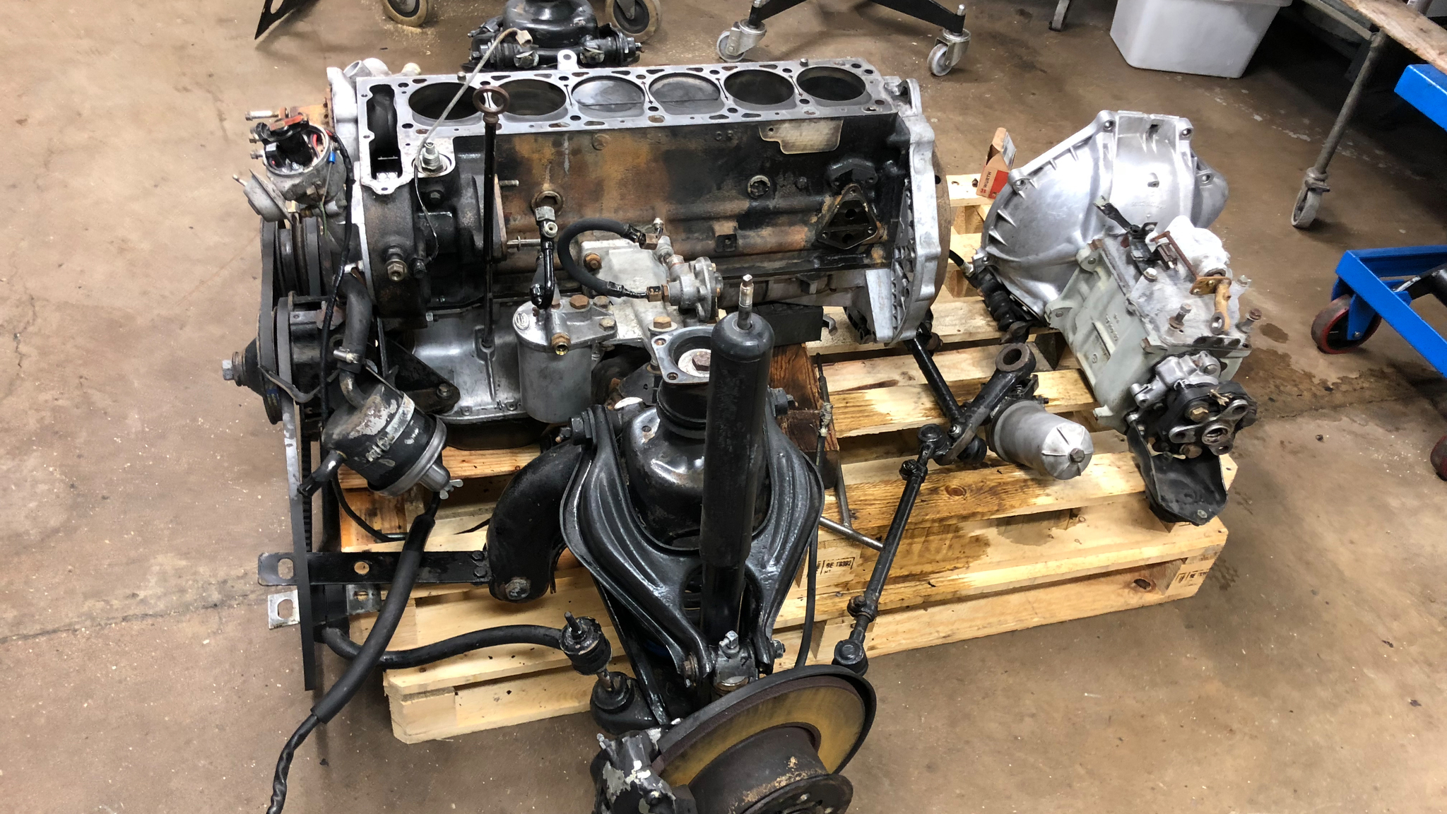 Image of 1970 Mercedes 280 SL Pagoda mechanics (87)