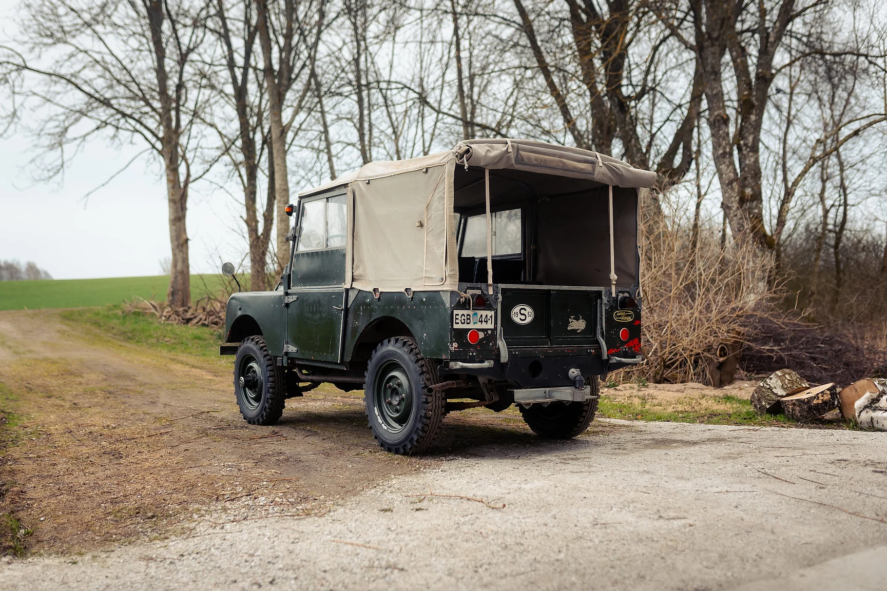 Exterior image of 1953 Land Rover Series 1 Soft Top (11)
