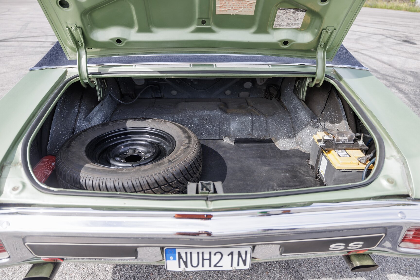 Innenraumfoto von 1970 Chevrolet Chevelle SS