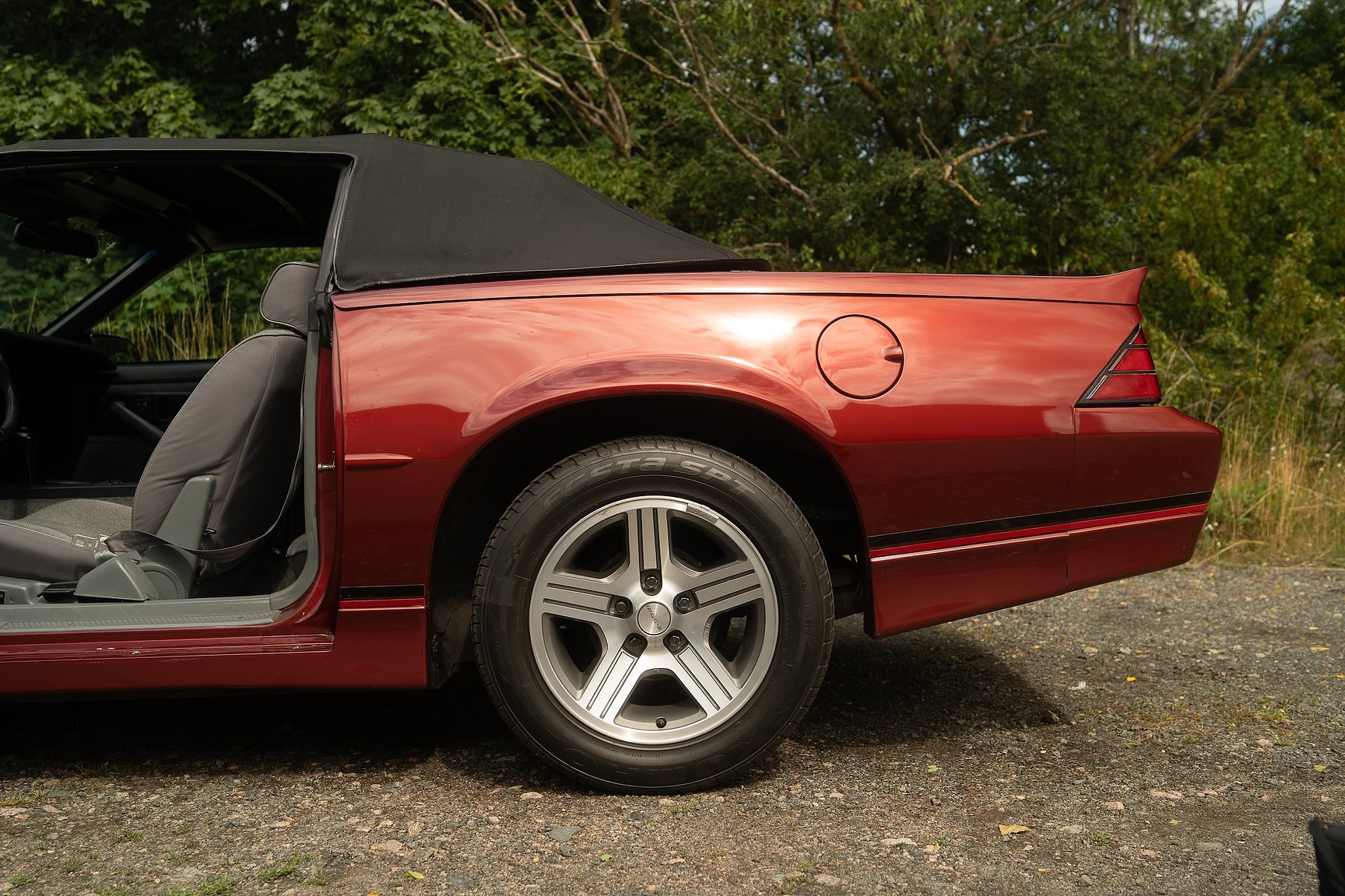 Exterior image of 1988 Chevrolet Camaro Z28 Iroc-Z Convertible