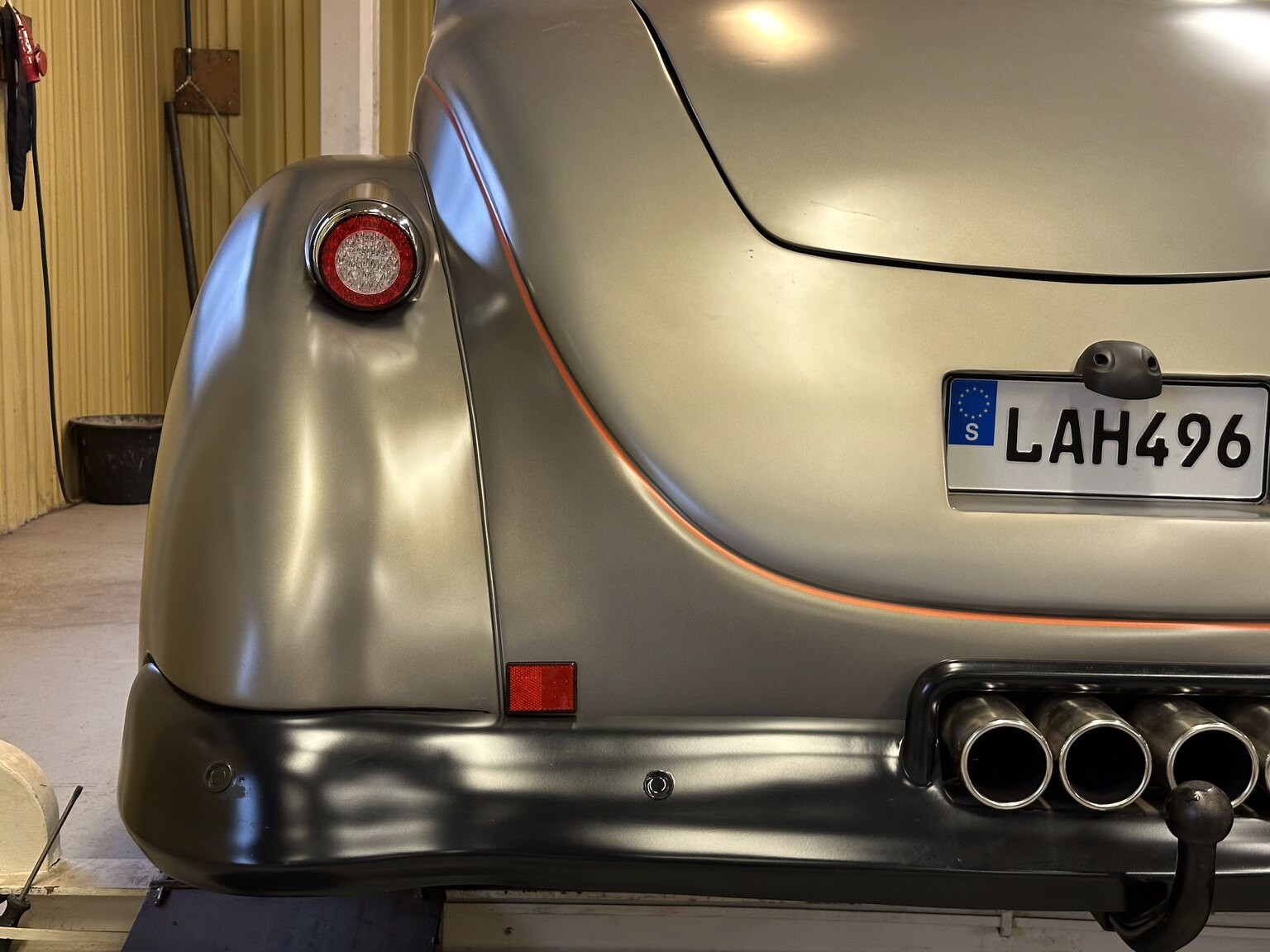 Aussenfoto 1939 Custom Ford Fordor "Forvette"