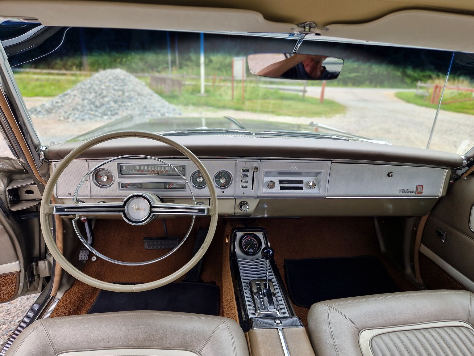 Interiörbild 1964 Dodge Polara 500