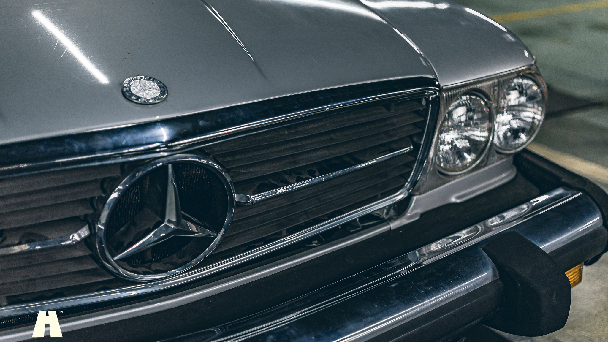 Exterior image of 1974 Mercedes SLC450 Project
