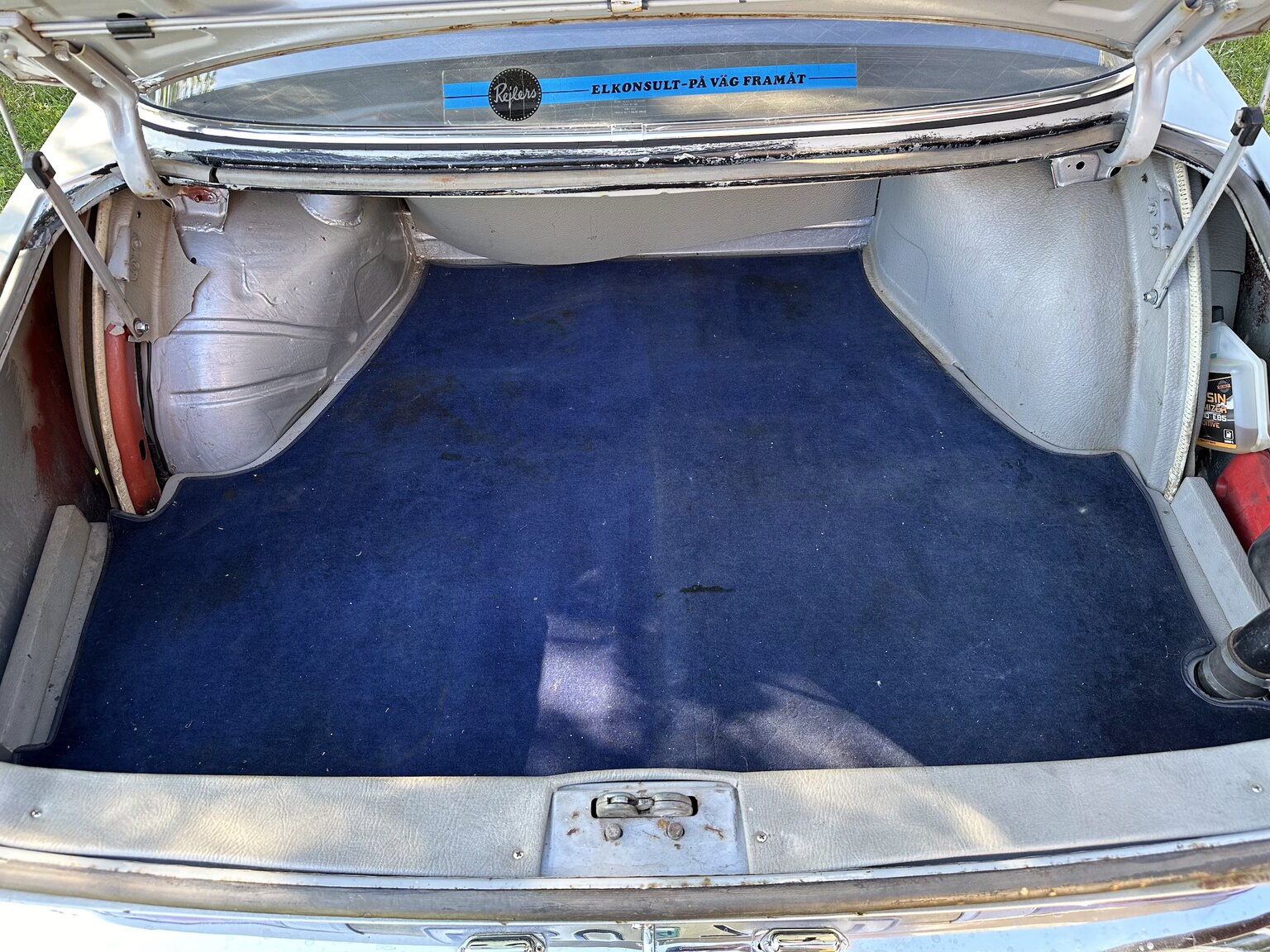 Interiörbild 1968 BMW 2000 CS