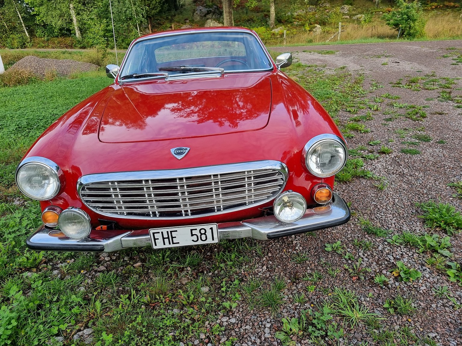 Exteriörbild på 1968 Volvo P1800S