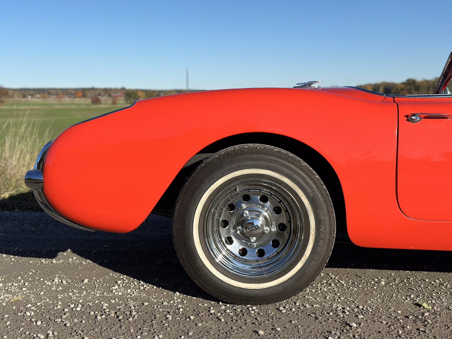Exteriörbild på 1956 Chevrolet Corvette 
