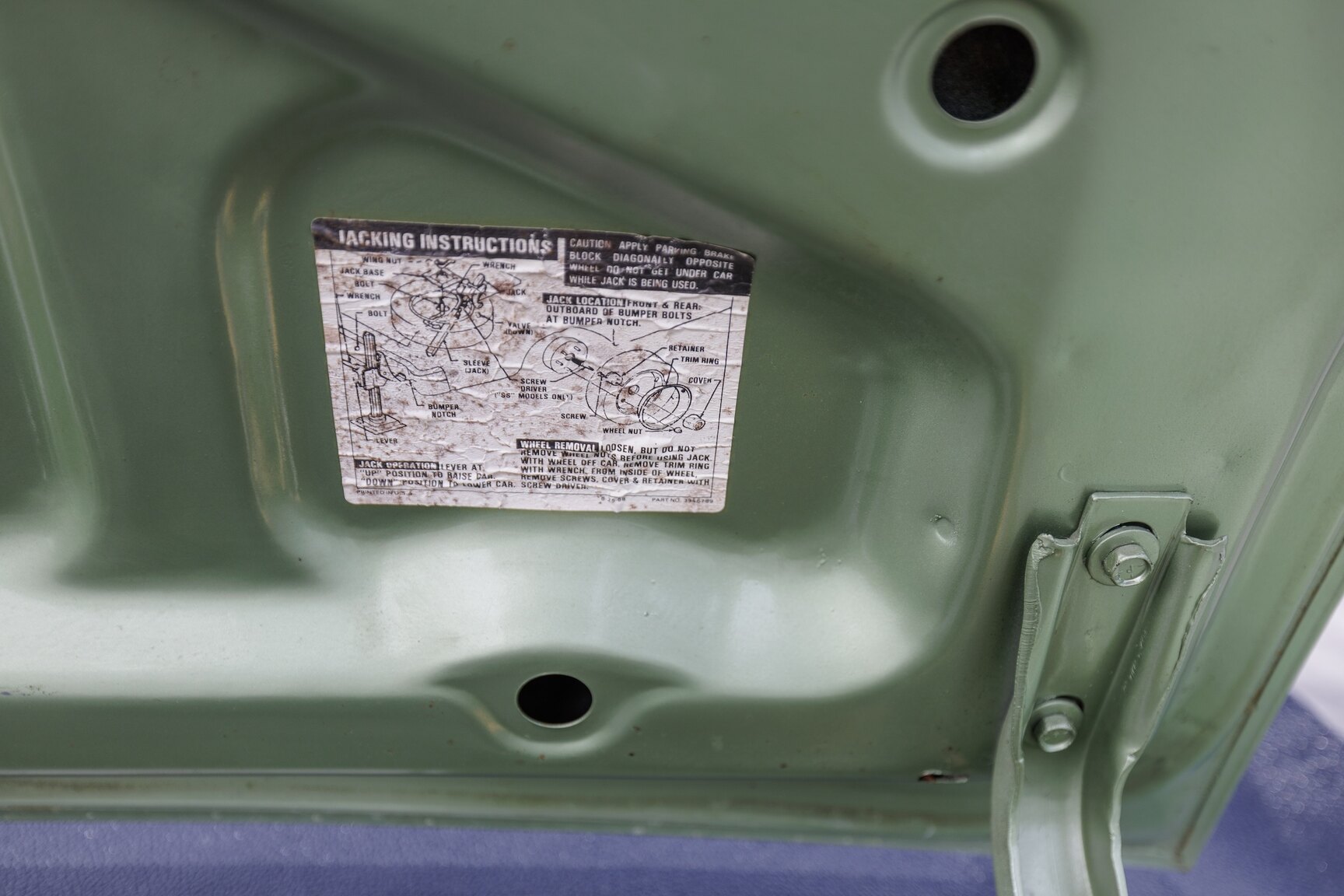 Interior image of 1970 Chevrolet Chevelle SS