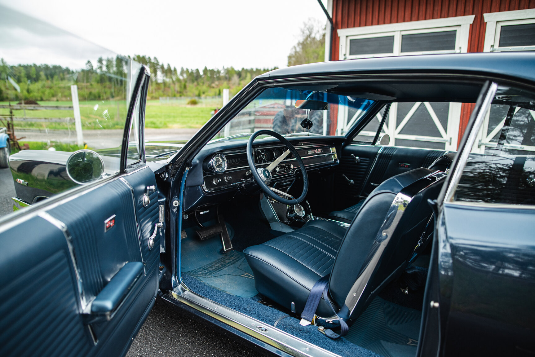 Interiörbild 1965 Pontiac Catalina 421 Tripower-Pack 2+2
