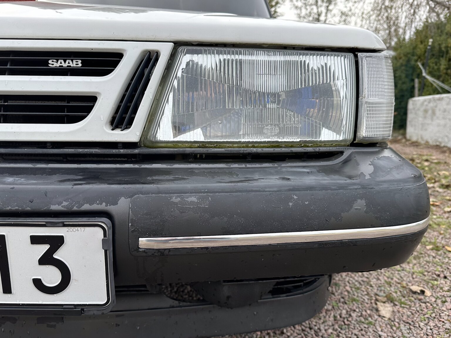 Exterior image of 1991 Saab 900 Turbo