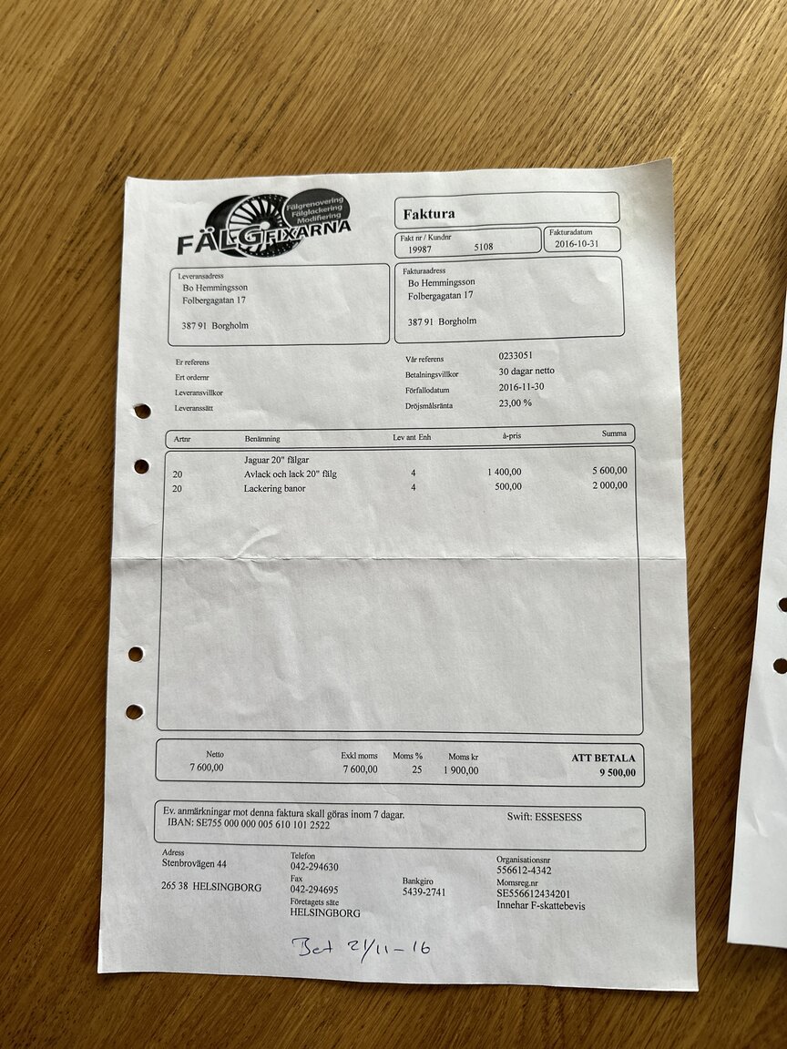 Documentation for 2001 Jaguar XKR Silverstone