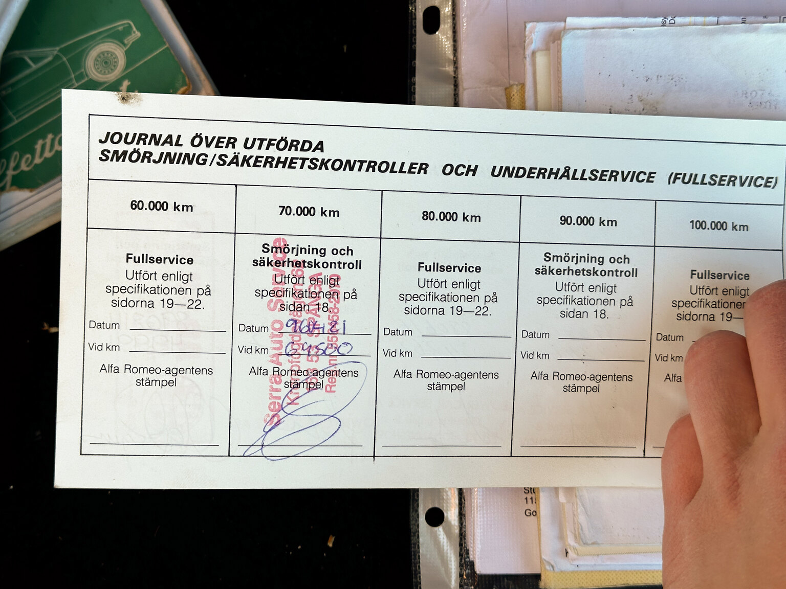 Documentation for 1985 Alfa Romeo GTV 6 2.5 (14)