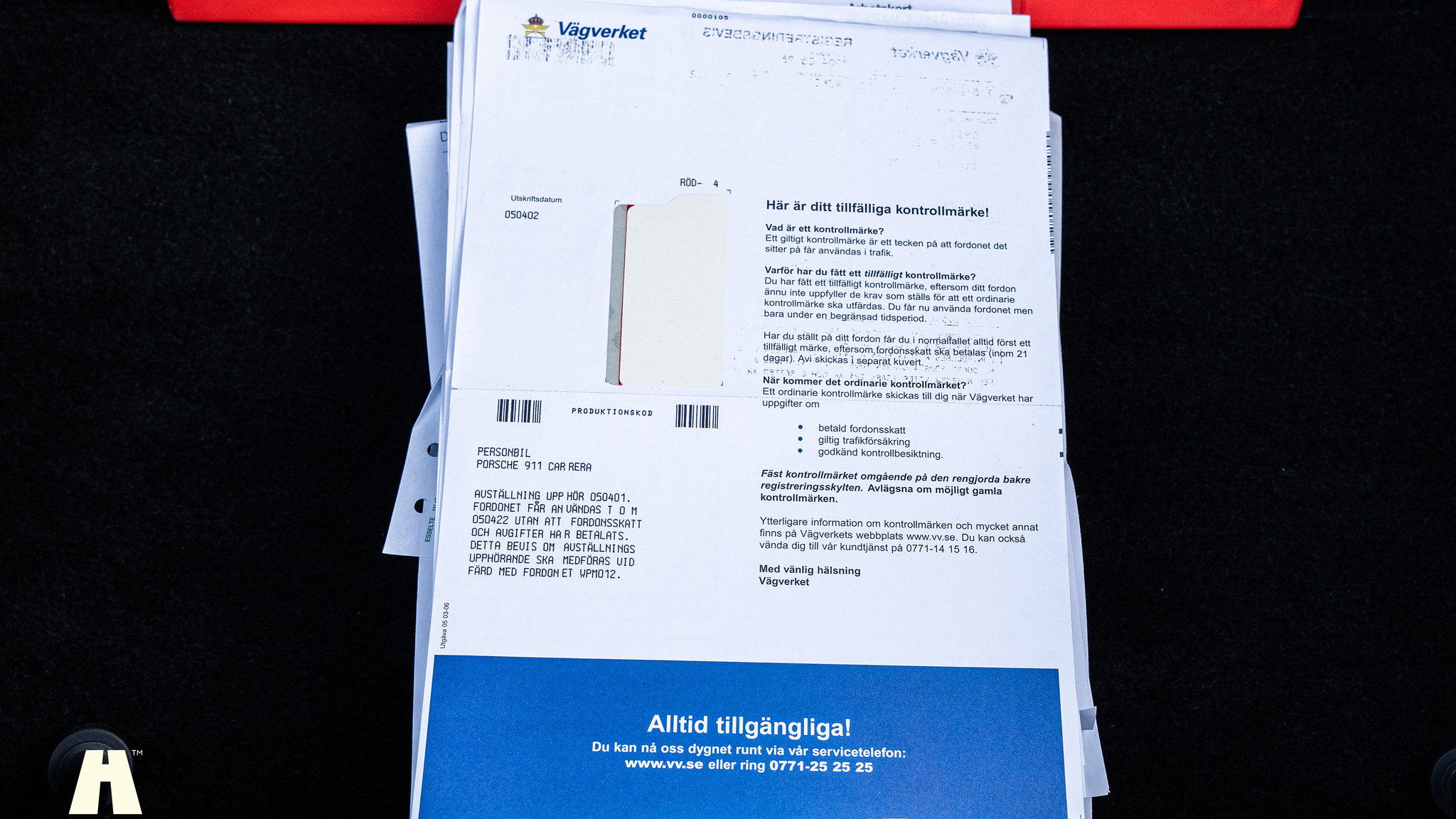 Dokumentation för 1994 Porsche 993 Cabriolet (15)