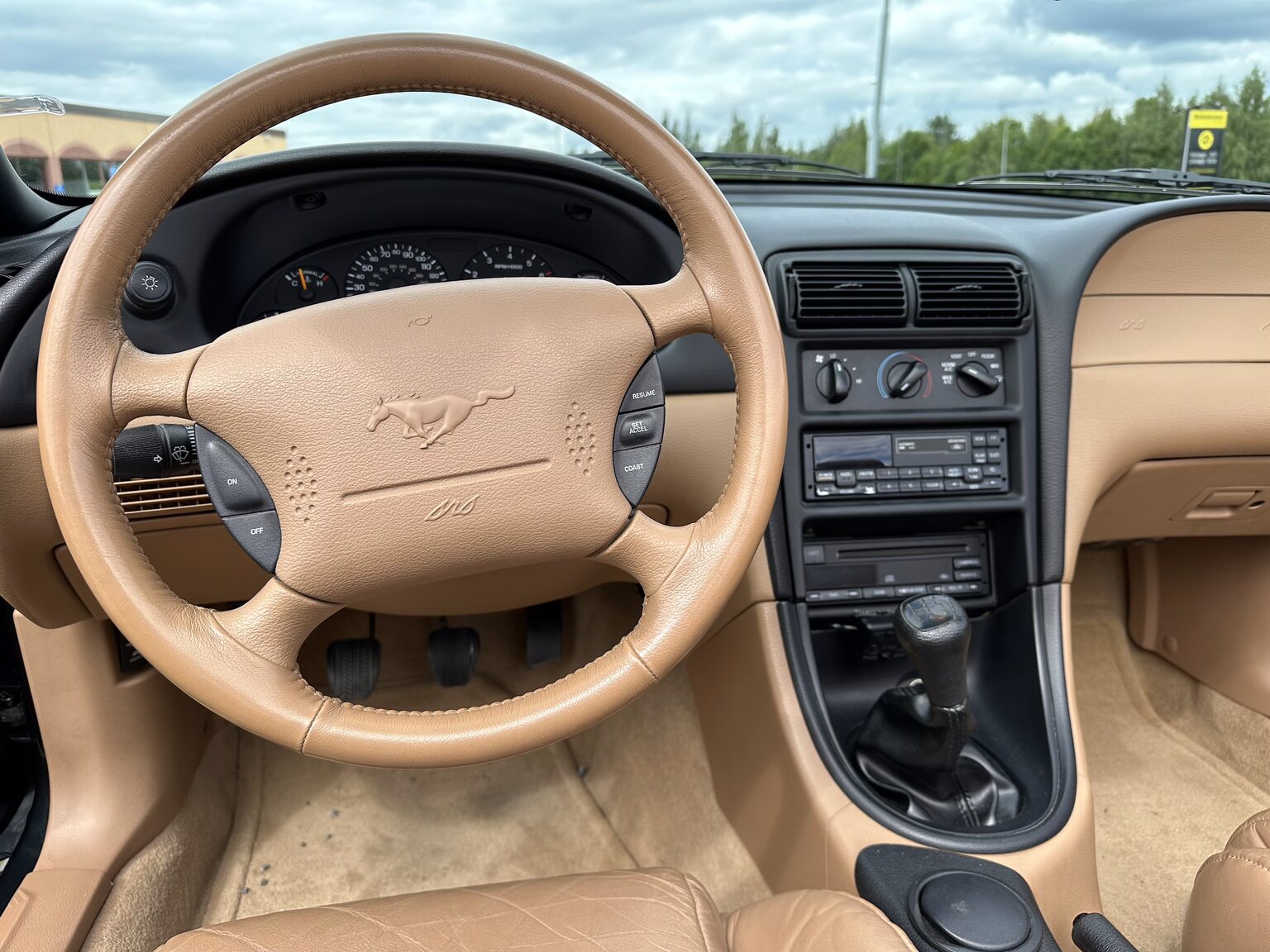 Interior image of 1998 Ford Mustang GT Convertible