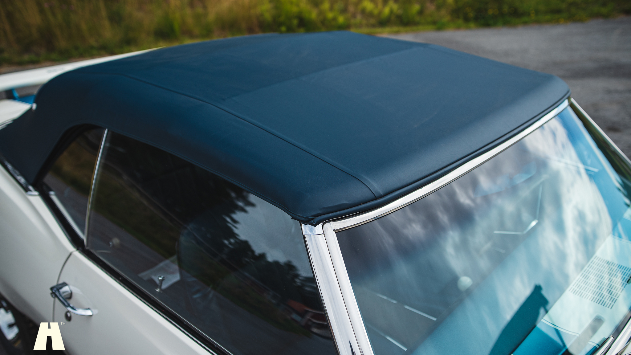 Exterior image of 1969 Pontiac Firebird convertible 