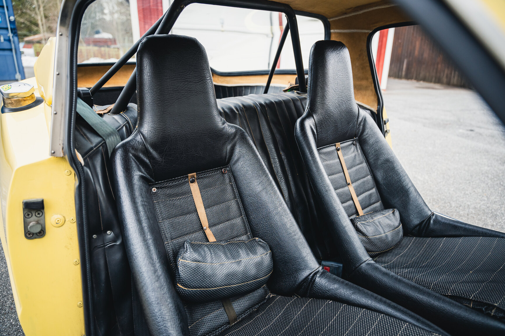 Interiörbild 1969 Saab Sonett II