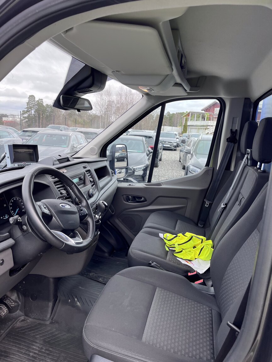 Innenraumfoto von 2022 Ford Transit fordonstransport