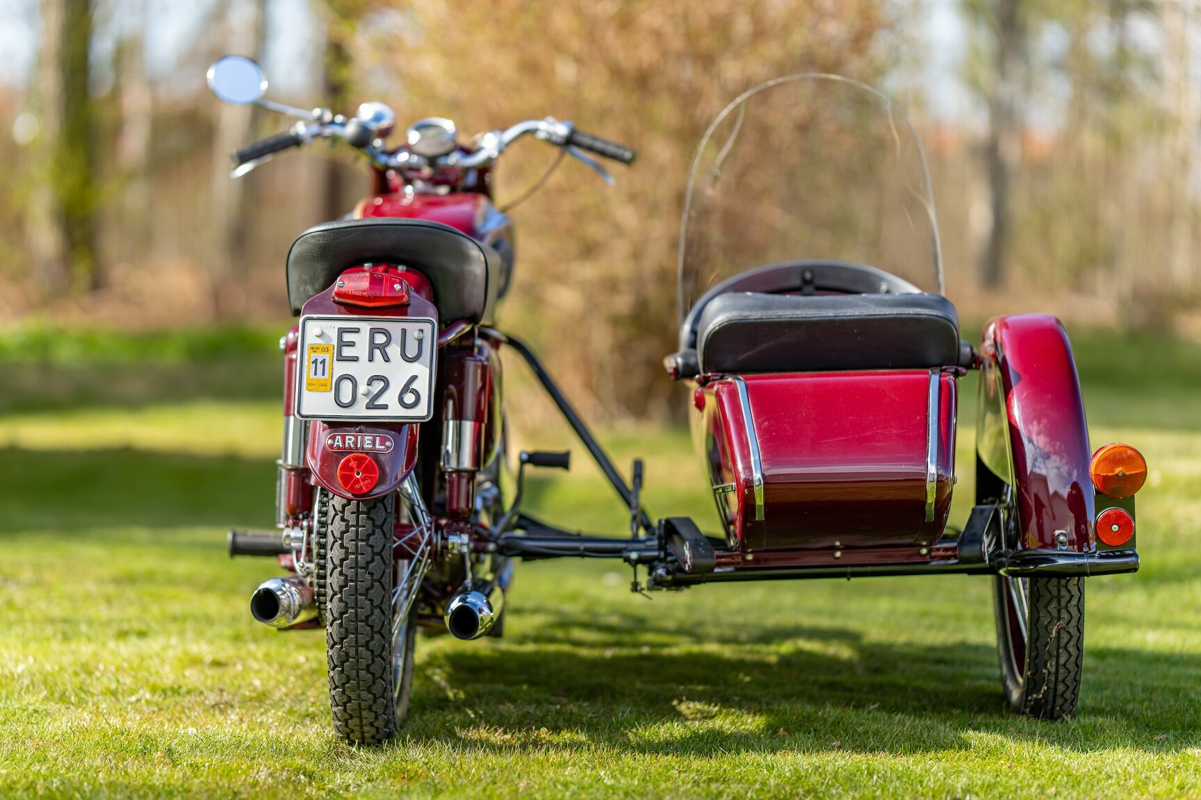 Exterior image of 1954 Ariel FH 650 Huntsmaster Twin